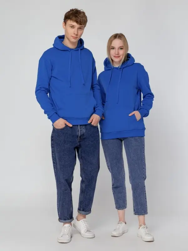 Худи Kirenga Heavy 2.0, ярко-синее, размер XXL