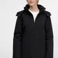 Куртка-парка унисекс Sfera, черная, размер M