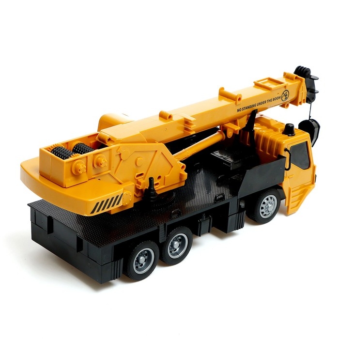 Кран радиоуправляемый «Стройка», подвижная стрела, работает от аккумулятора Кран радиоуправляемый «Стройка», подвижная стрела, работает от аккумулятора