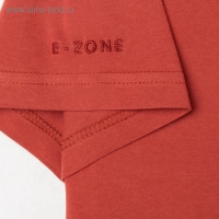 Футболка мужская KAFTAN E-ZONE, 46, кирпичный