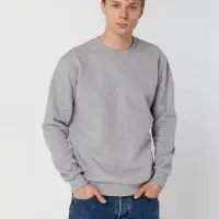 Толстовка Unit Toima Heavy серый меланж, размер XS