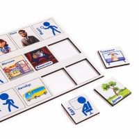 Дополнение к развивающей игре «Составь предложения», 30 фишек Дополнение к развивающей игре «Составь предложения», 30 фишек