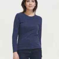 Футболка с длинными рукавами Imperial LSL Women красная, размер XL