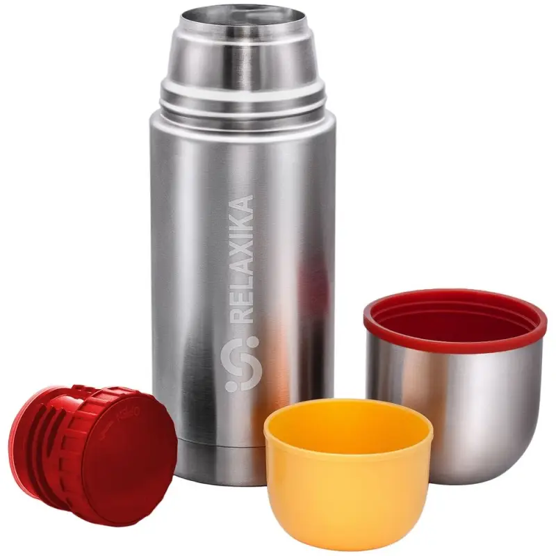 Термос Relaxika Duo 500 в чехле, стальной Термос Relaxika Duo 500 в чехле, стальной