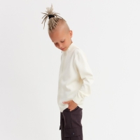 Кардиган для мальчика на молнии MINAKU цвет экрю, рост 110 Кардиган для мальчика на молнии MINAKU цвет экрю, рост 110