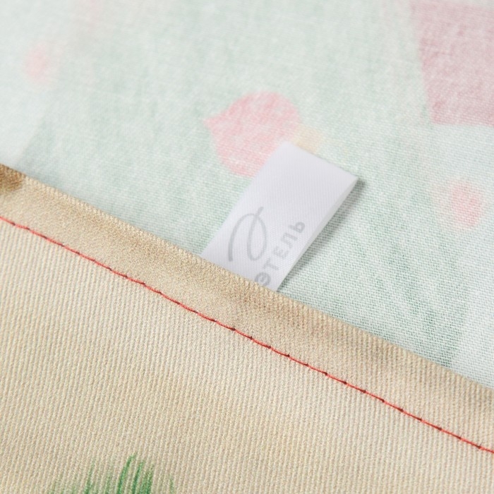 Новый год. Символ года. Змея. Кухонное полотенце Этель "Новогодний подарок" 40х70 см, 100% хл, саржа 190 г/м2