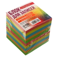 Блок бумаги д/записей на склейке 8*8*8 Calligrata цветн пастель, 80г/м2 Блок бумаги д/записей на склейке 8*8*8 Calligrata цветн пастель, 80г/м2