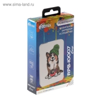Внешний аккумулятор Ritmix RPB-10007, 10000 мАч, 2хUSB, 2.1 А, корги Внешний аккумулятор Ritmix RPB-10007, 10000 мАч, 2хUSB, 2.1 А, корги
