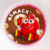 Слайм &laquo;Стекло&raquo;, Smaсk с шариками, розовый, 90 г