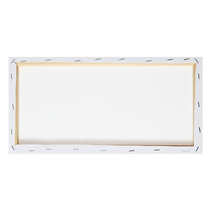 Холст на подрамнике 1,6х20х40 см, хлопок 100%, акриловый грунт, мелкозернистый, 280г/м&sup2;