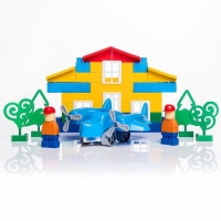 Конструктор «Моя авиация: Аэропорт», 56 деталей Конструктор «Моя авиация: Аэропорт», 56 деталей