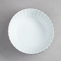 Салатник &laquo;Кармен&raquo;, 3 л, золотая обводка, фарфор, Иран