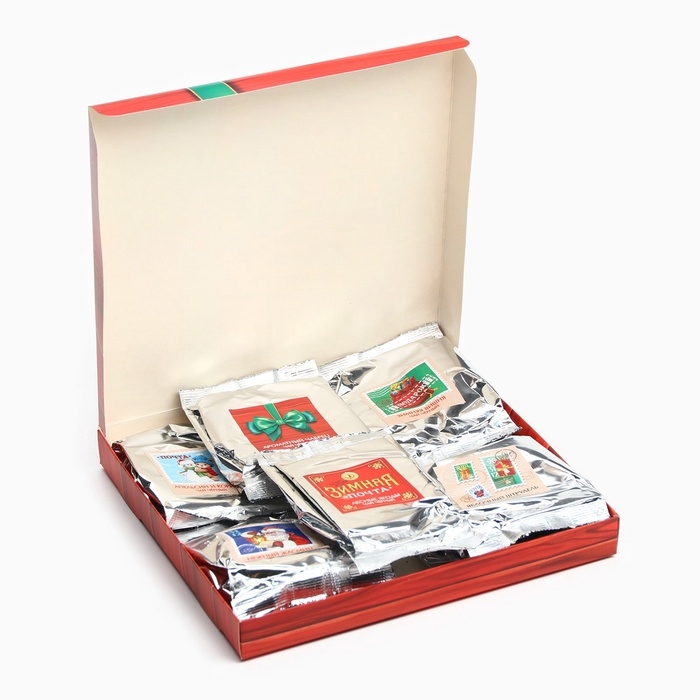 Чай подарочный &laquo;Новогодняя посылка&raquo;, 20г х 9шт