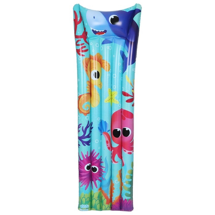 Матрас пляжный &laquo;На волне: Морской мир&raquo;, 174х56 см