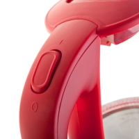 Чайник электрический BRAYER BR1045RD, стекло, 1.8 л, 2200 Вт, автоотключение, красный Чайник электрический BRAYER BR1045RD, стекло, 1.8 л, 2200 Вт, автоотключение, красный