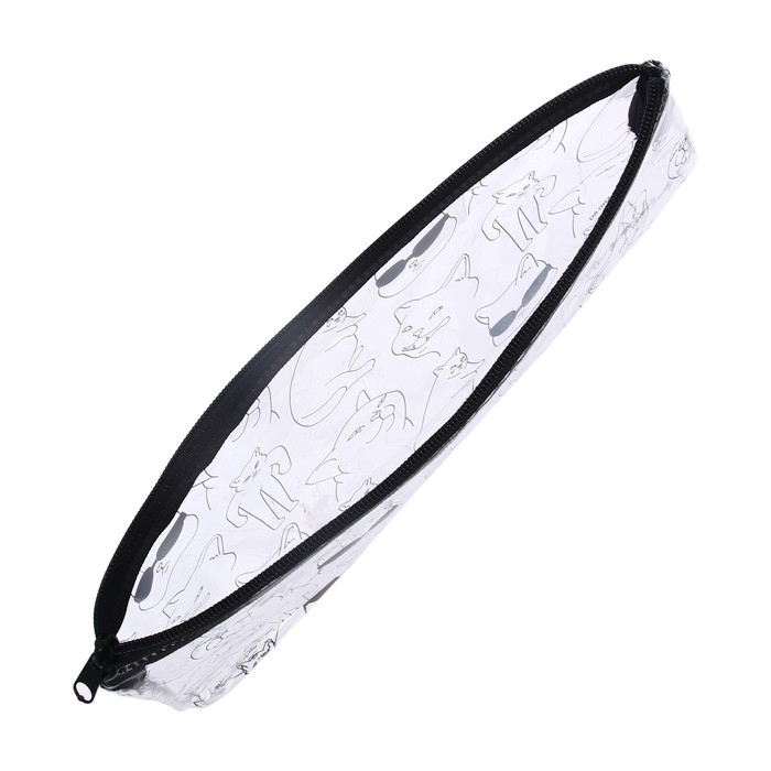 Пенал мягкий, 1 отделение, 95 х 205 мм, плоский, ПВХ, Calligrata Пенал мягкий, 1 отделение, 95 х 205 мм, плоский, ПВХ, Calligrata "Крутышки"