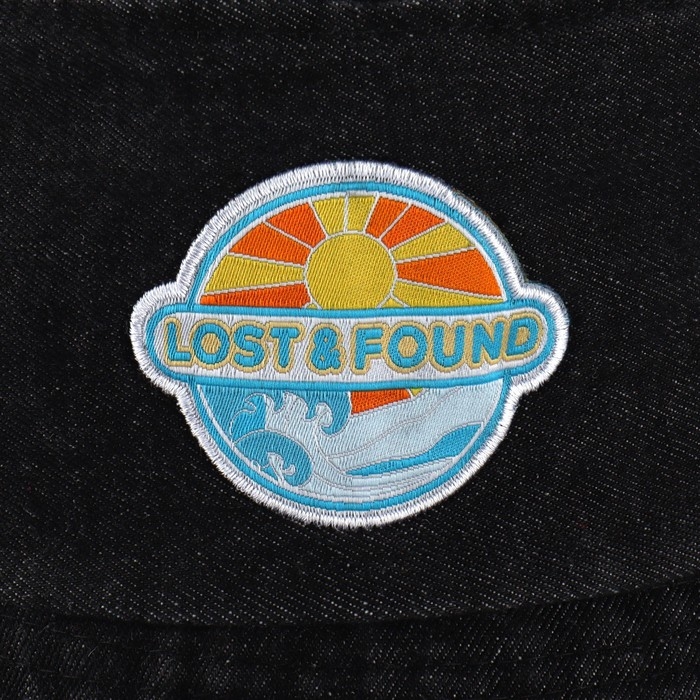 Панама Lost&Found, цвет чёрный, р-р 56 Панама Lost&Found, цвет чёрный, р-р 56