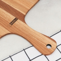 Доска для подачи Adelica &laquo;Лопата для пиццы&raquo;, рабочая часть 30&times;29 см, ручка 13 см, дуб