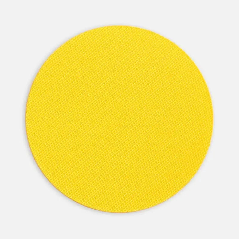 Наклейка тканевая Lunga Round, M, желтая Наклейка тканевая Lunga Round, M, желтая