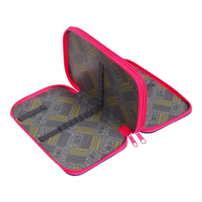 Пенал 2 секции, 125 х 205 х 40 мм, Calligrata 30П26/2 Пенал 2 секции, 125 х 205 х 40 мм, Calligrata 30П26/2 "Котята", ламинированный картон