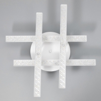 Люстра с ПДУ "Линии" LED 112Вт 3000-6000Вт белый 55х55х13,5см BayerLux