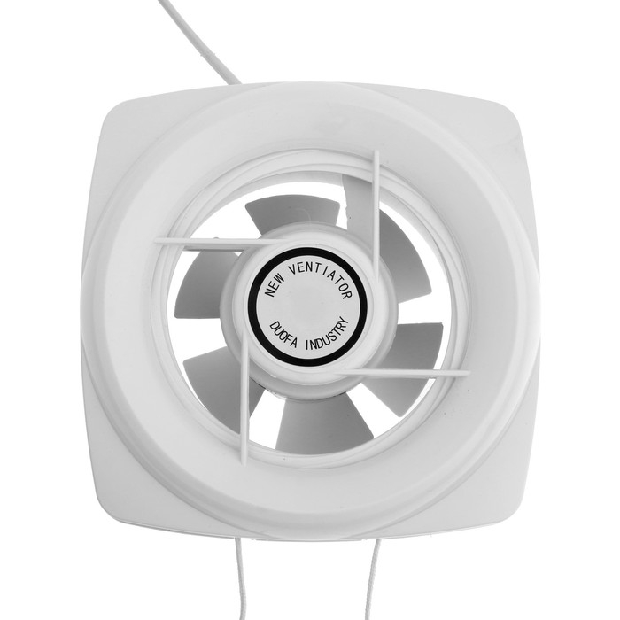 Вентилятор вытяжной ZEIN LOF-05, d=110 мм, 220 В, 20 Вт, с жалюзи, провод