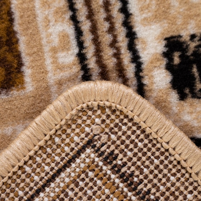 Ковёр &laquo;Мокко&raquo; прямоугольный 100х200 см, 100% полипропилен, джут