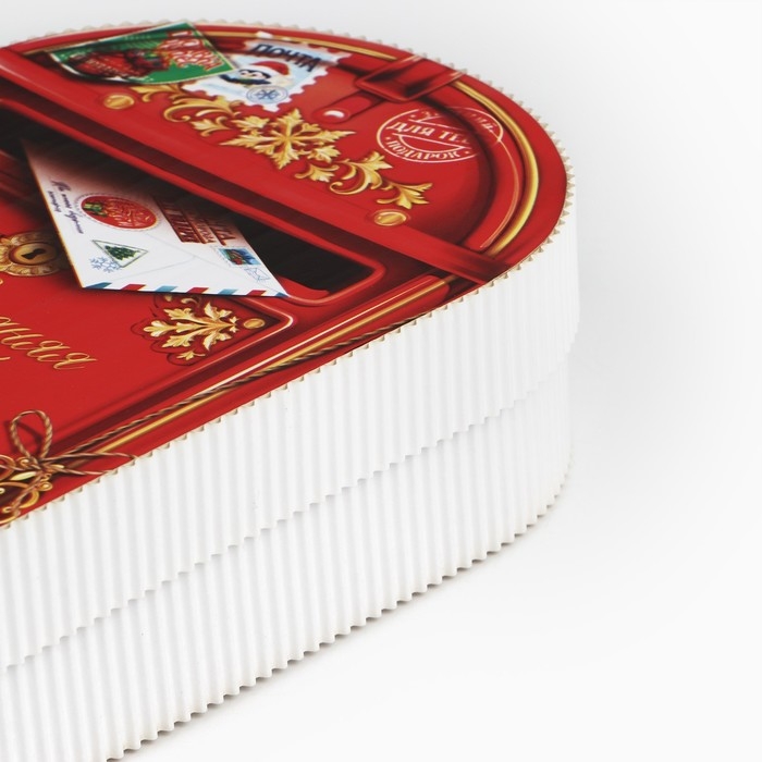 Коробка подарочная &laquo;Новогодняя почта&raquo;, 21 х 14 х 5 см, Новый год