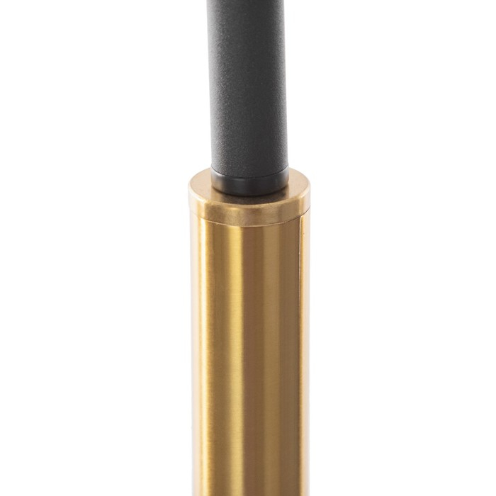 Торшер 19007/1 Е27 40Вт черный-золото 28х40х160 см