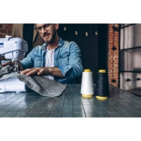 Нитки 40/2, 2700 м, цвет белый Нитки 40/2, 2700 м, цвет белый