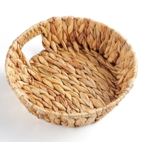 Блюдо декоративное "Золотистый колос", 28 х 28 х 8 см, водный гиацинт Блюдо декоративное "Золотистый колос", 28 х 28 х 8 см, водный гиацинт