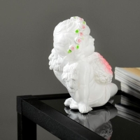 Фигура "Ангелочек с сердцем сидячий" 12х11см