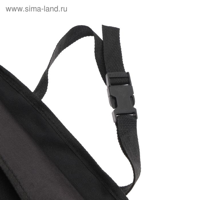 Органайзер на заднее сиденье, 86 х 40 см, 8 карманов, черный Органайзер на заднее сиденье, 86 х 40 см, 8 карманов, черный