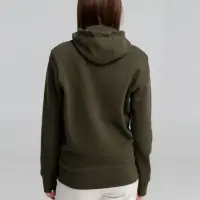 Толстовка на молнии с капюшоном унисекс King, хаки, размер XS Толстовка на молнии с капюшоном унисекс King, хаки, размер XS