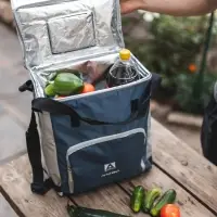 Термосумка с люком &laquo;Арктика&raquo;, L, синяя