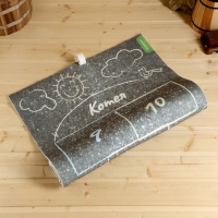 Лежак для бани с принтом "Классики" 150х50 см Лежак для бани с принтом "Классики" 150х50 см