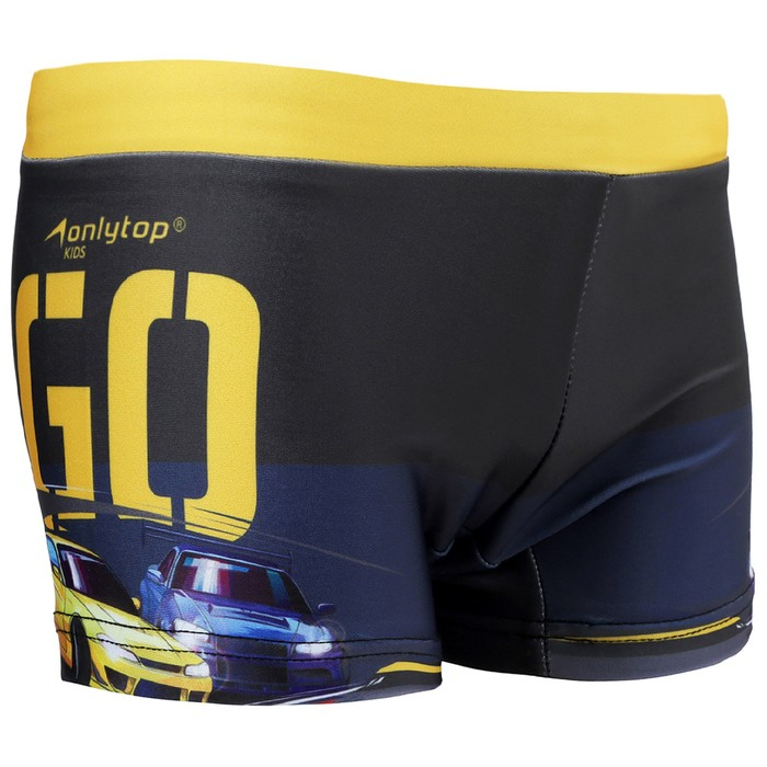 Плавки для мальчиков + шапочка ONLYTOP, р. 30, рост 122 см