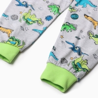 Пижама для мальчика &laquo;Эльф&raquo;, цвет серый, рост 110 см