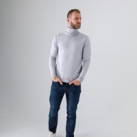 Джемпер мужской SL, 46, серый