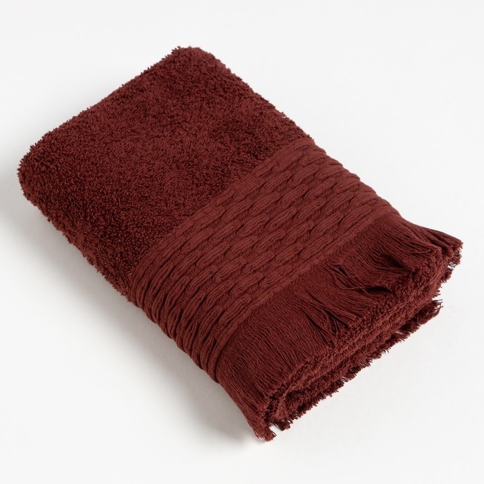 Полотенце махровое Love Life «Аморе» 70х140 см, коричневый, 100% хл, 450 гр/м2 Полотенце махровое Love Life «Аморе» 70х140 см, коричневый, 100% хл, 450 гр/м2