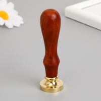 Печать для сургуча с деревянной ручкой "Русалочка на камне" 9х2,5х2,5 см Печать для сургуча с деревянной ручкой "Русалочка на камне" 9х2,5х2,5 см