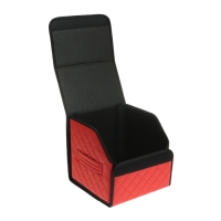 Органайзер кофр в багажник автомобиля Cartage саквояж, экокожа стеганая, 30 см, красный Органайзер кофр в багажник автомобиля Cartage саквояж, экокожа стеганая, 30 см, красный