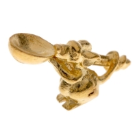 Кошельковый талисман: сувенир фигурка в кошелек &laquo;Кошельковый талисман: ложка загребушка&raquo;, 1,5 х 1 см.