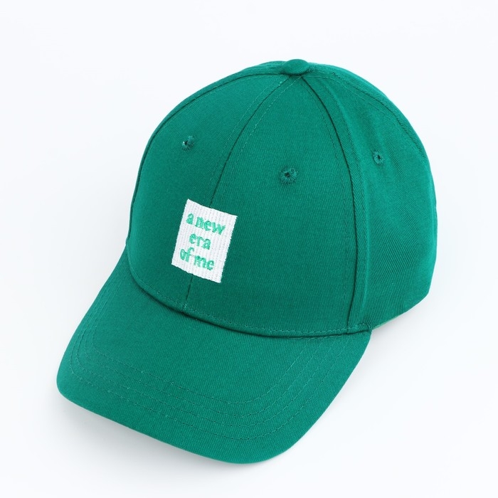 Кепка женская A new era of me, цвет зелёный, р-р 56 Кепка женская A new era of me, цвет зелёный, р-р 56