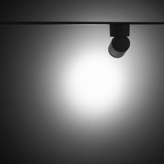 Светильник трековый SLIM Светильник трековый SLIM "Бочонок" LED 10Вт 3000K-6000К 48V CRI90 белый 6,3х6,3х14,5см