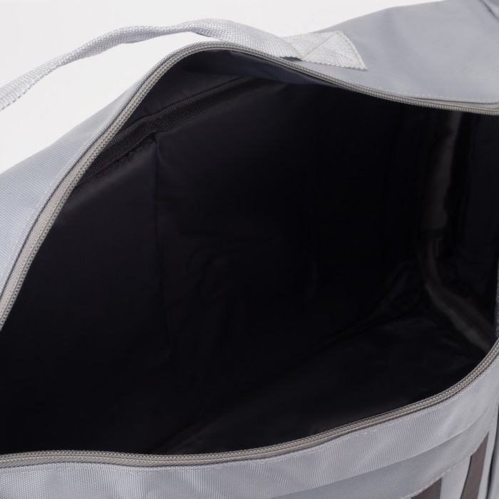 Рюкзак туристический на молнии, 25 л, цвет серый