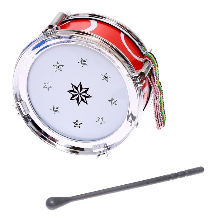 Игрушечный барабан «Созвездие», детский, МИКС Игрушечный барабан «Созвездие», детский, МИКС