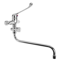 Смеситель для ванны "ЦС-СМ" СТ300117, однорычажный, излив 300 мм, хирургический, хром Смеситель для ванны "ЦС-СМ" СТ300117, однорычажный, излив 300 мм, хирургический, хром