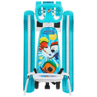 Снегокат с колёсами &laquo;Тимка спорт 6 Ми-ми-мишки&raquo;, с родительской ручкой, со спинкой и ремнём безопасности