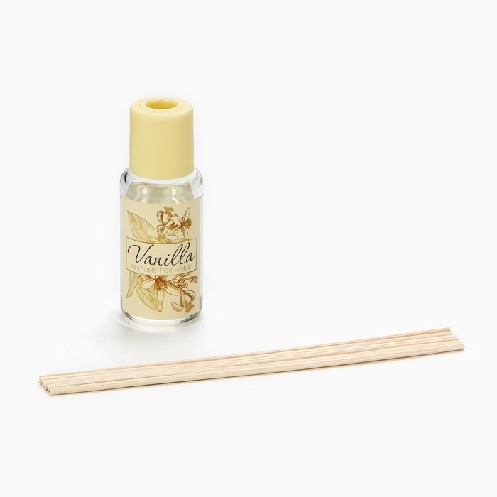 Диффузор ароматический палочки, ароматизатор для дома «Аромадиффузор: Аромат нежности», аромат ваниль, 30 мл. Диффузор ароматический палочки, ароматизатор для дома «Аромадиффузор: Аромат нежности», аромат ваниль, 30 мл.